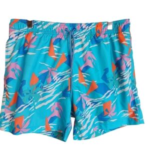 🍄3/50$🍄 SPEEDO Swim Trunk Board Surfer Short 80's Style Size XL